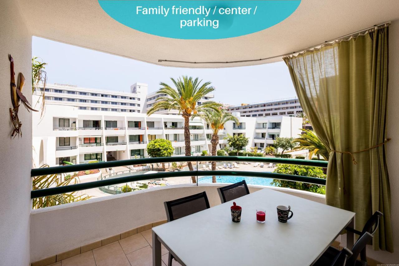 Go2Tenerife Appart'Nido Famille - Piscine & Plage Apartment Playa de las Americas  Luaran gambar